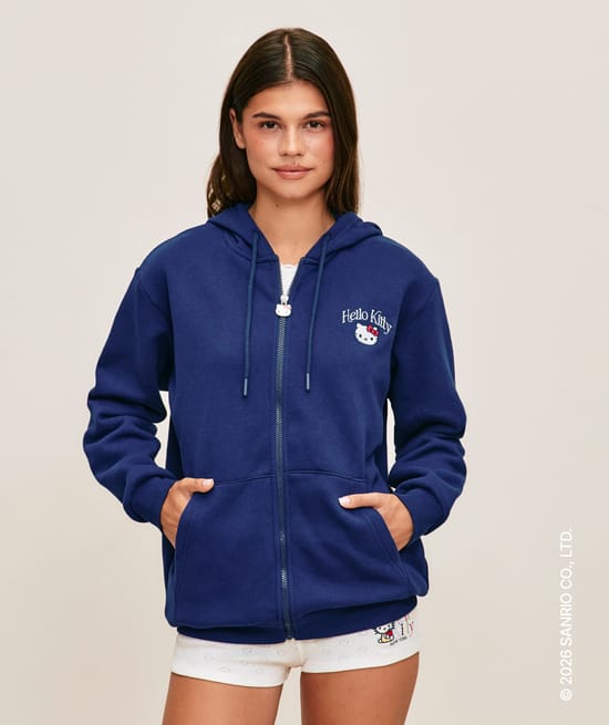 Hello Kitty fleece sweatshirt;
