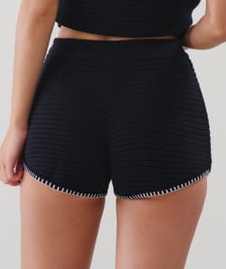 Crochet shorts;