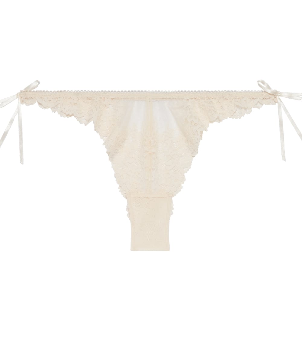 Lace thong;