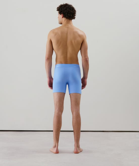 Boxer long en microfibre;