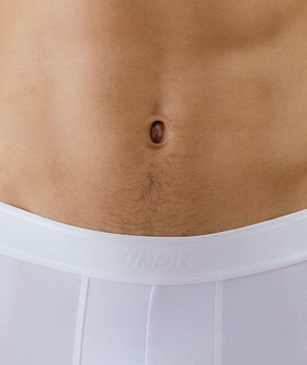 Boxer long en microfibre;