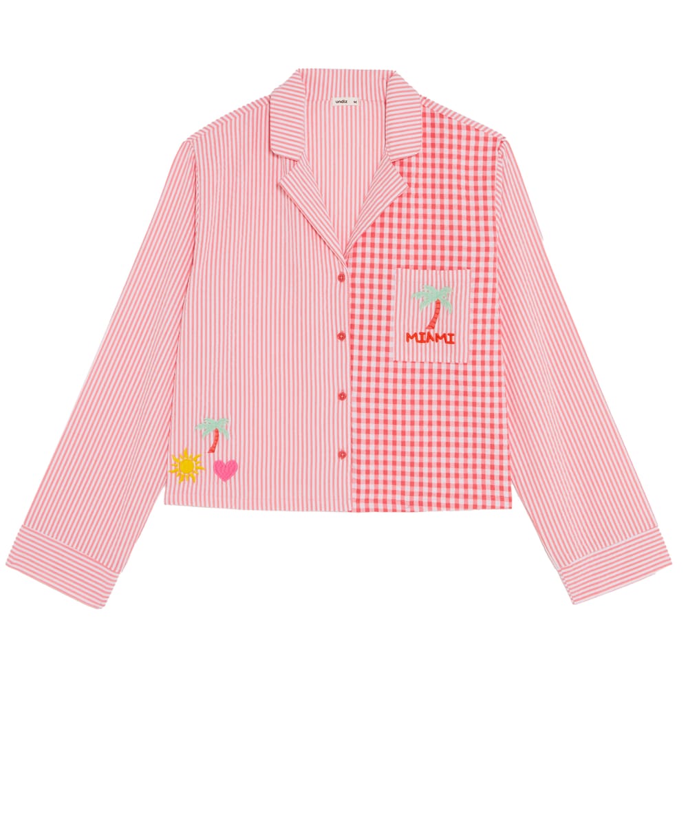 Patterned shirt;