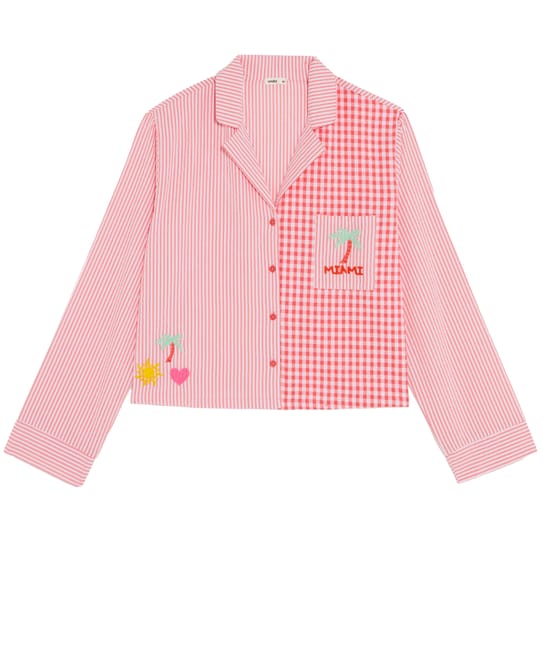 Chemise à motifs;