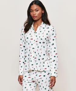 Ensemble de pyjama jersey à motifs;
