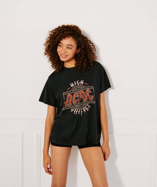 AC/DC cotton T-shirt ;
