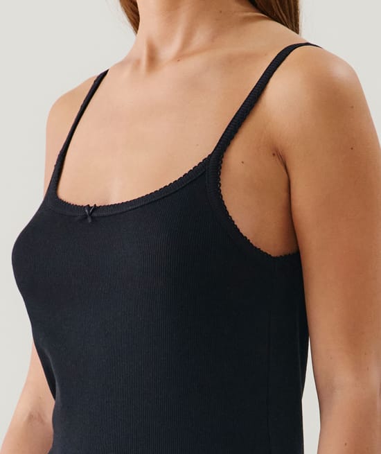 Jersey tank top;