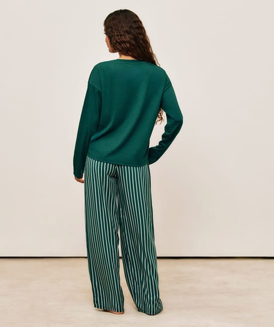 Ensemble t-shirt et pantalon motifs oursons;