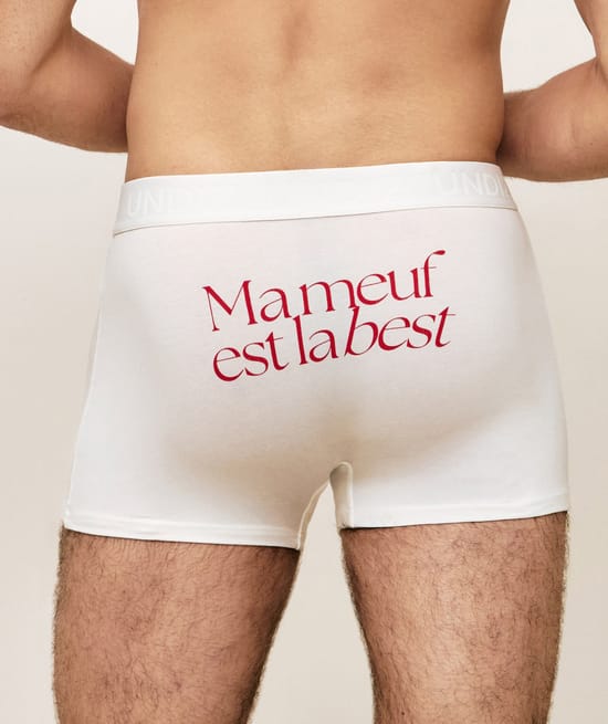 Cotton boxer shorts "My girlfriend is the best;