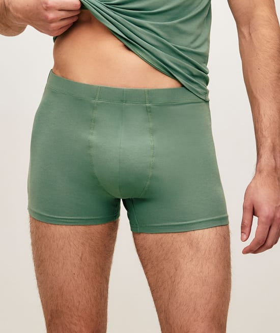 Cotton tank top and boxer set;