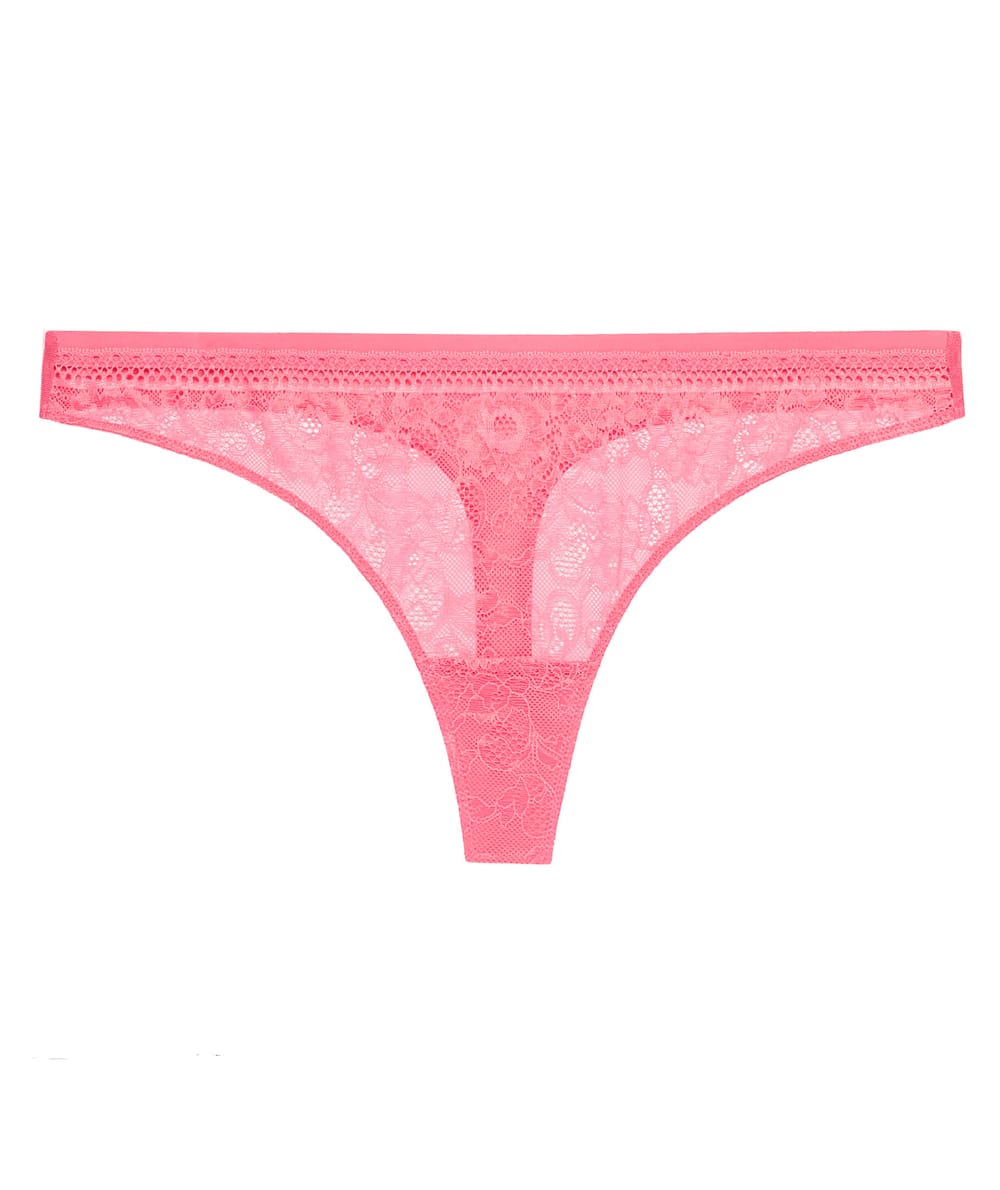 String en dentelle florale;