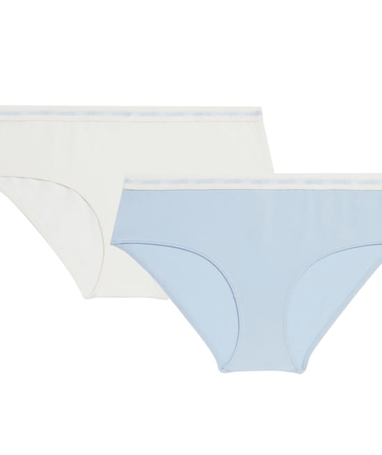 Pack of 2 cotton briefs;