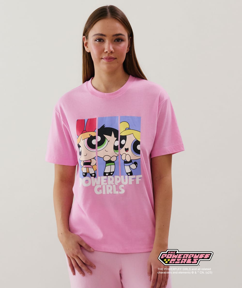 Top Super Nana en jersey rose;