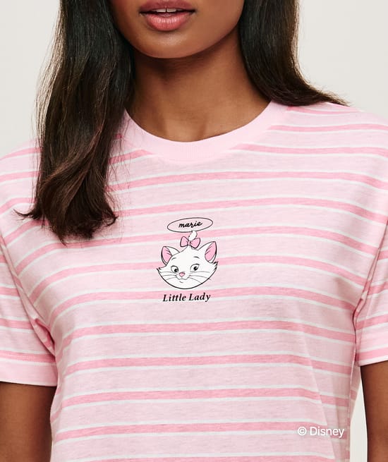 Marie striped jersey T-shirt;