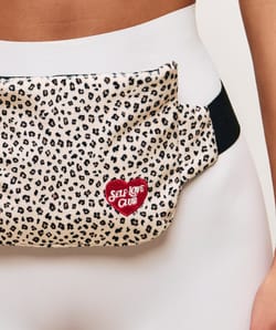 Leopard hot water bottle belt;