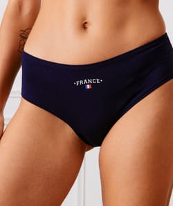 Set van drie katoenen shorty's;