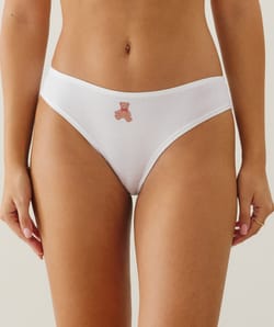 Lote de 3 bragas de algodón con estampados;