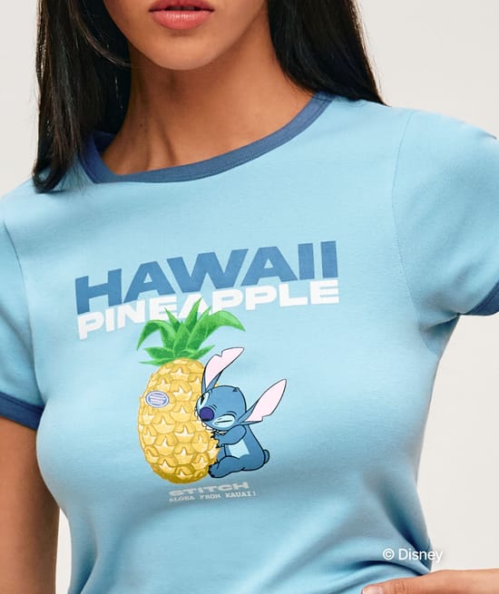 T-shirt en jersey Stitch;