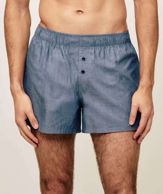 Cotton boxer shorts;
