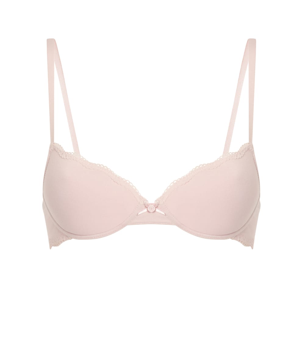 Cotton push-up bra;