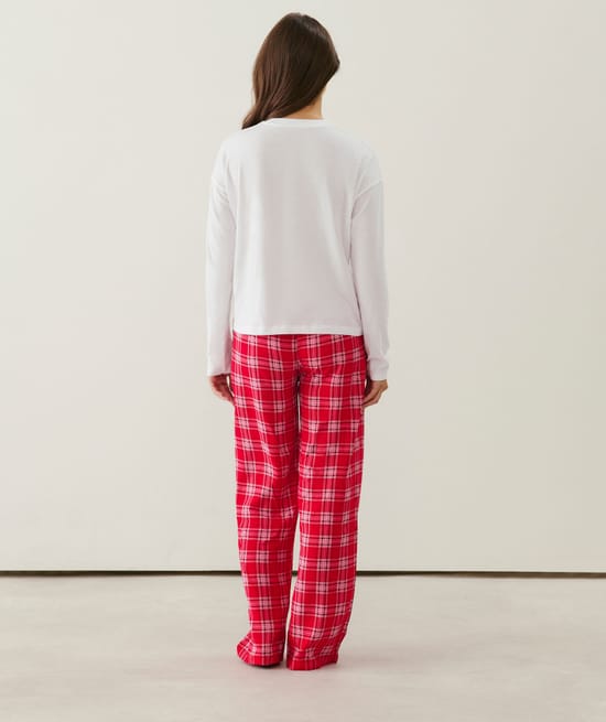 Golden themed pajama set;