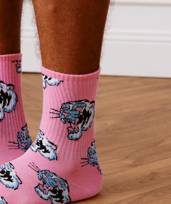Chaussette en coton;