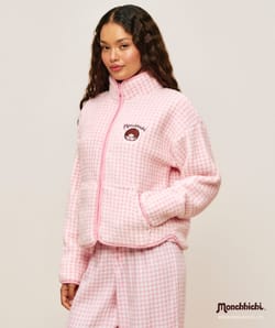 Veste zipp&eacute;e en sherpa polaire Monchhichi;