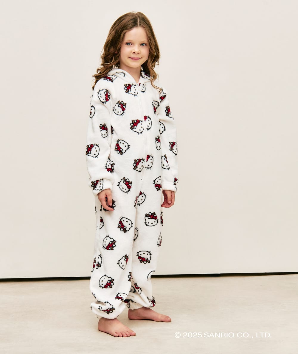 Combinaison sherpa Hello Kitty enfant;