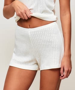 Pointelle Shorts;