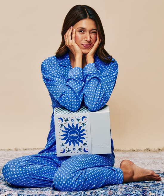 Ribbed jersey shirt with summer pattern;