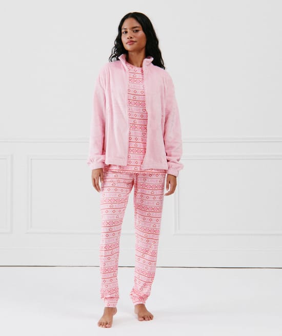 Ensemble de pyjama 3 pièces;