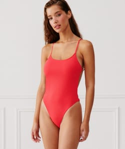 One-piece swimsuit;