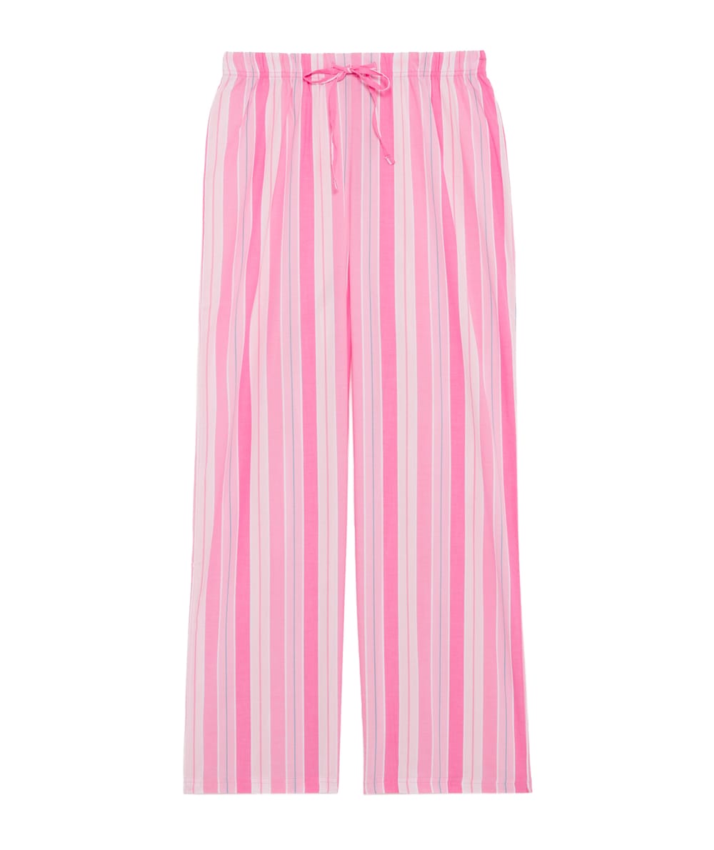 Rechte broek met strepen;