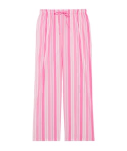 Rechte broek met strepen;