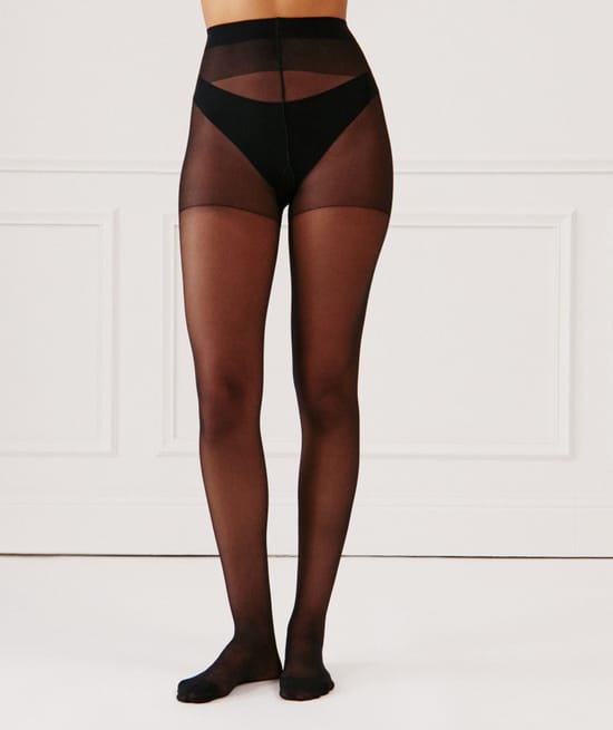 20 denier sheer tights;