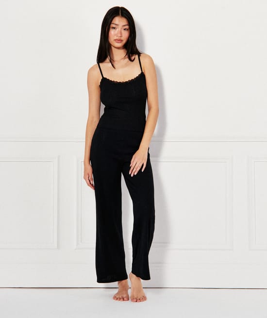 Jersey vest top;