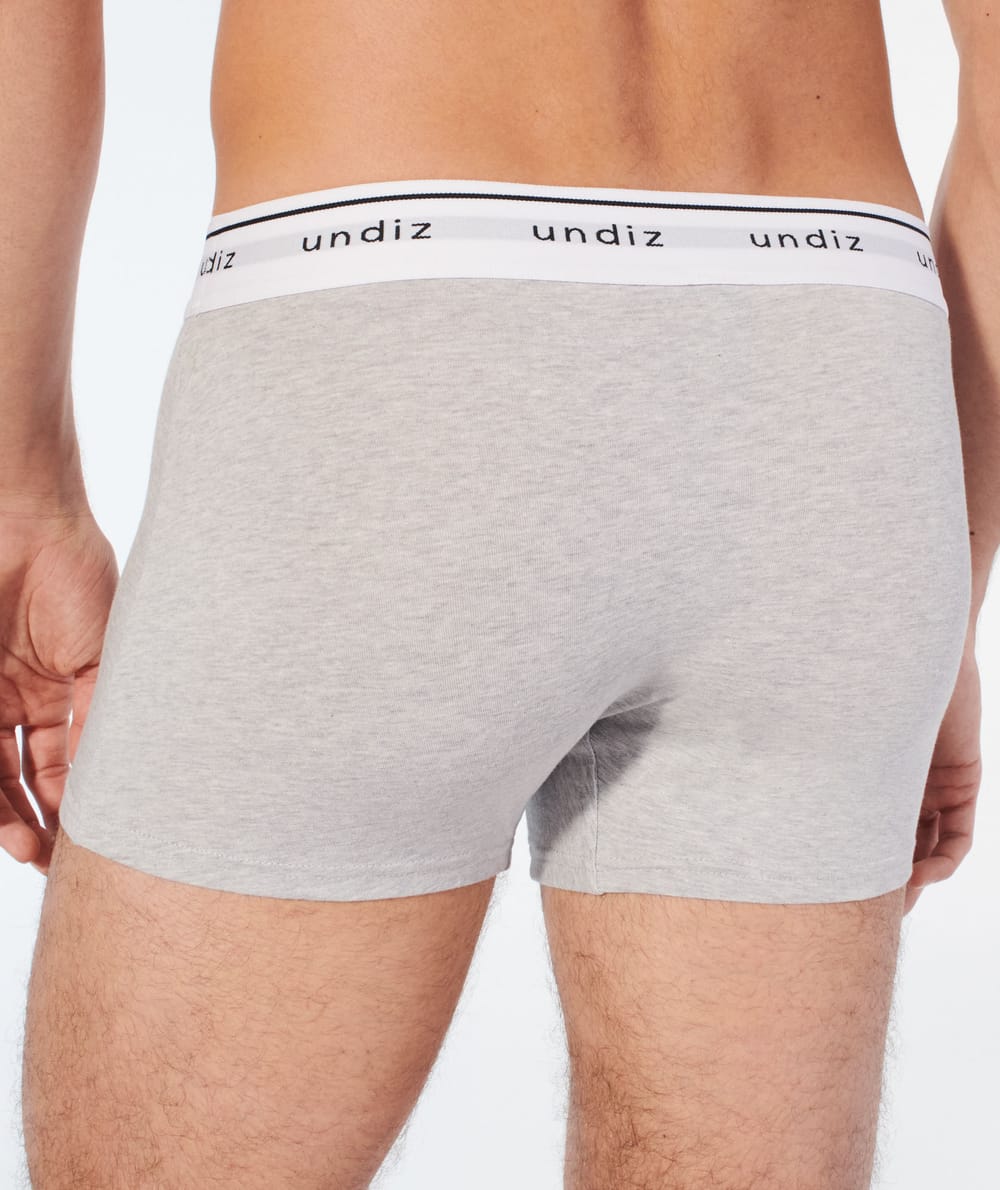 Boxer uni en coton;