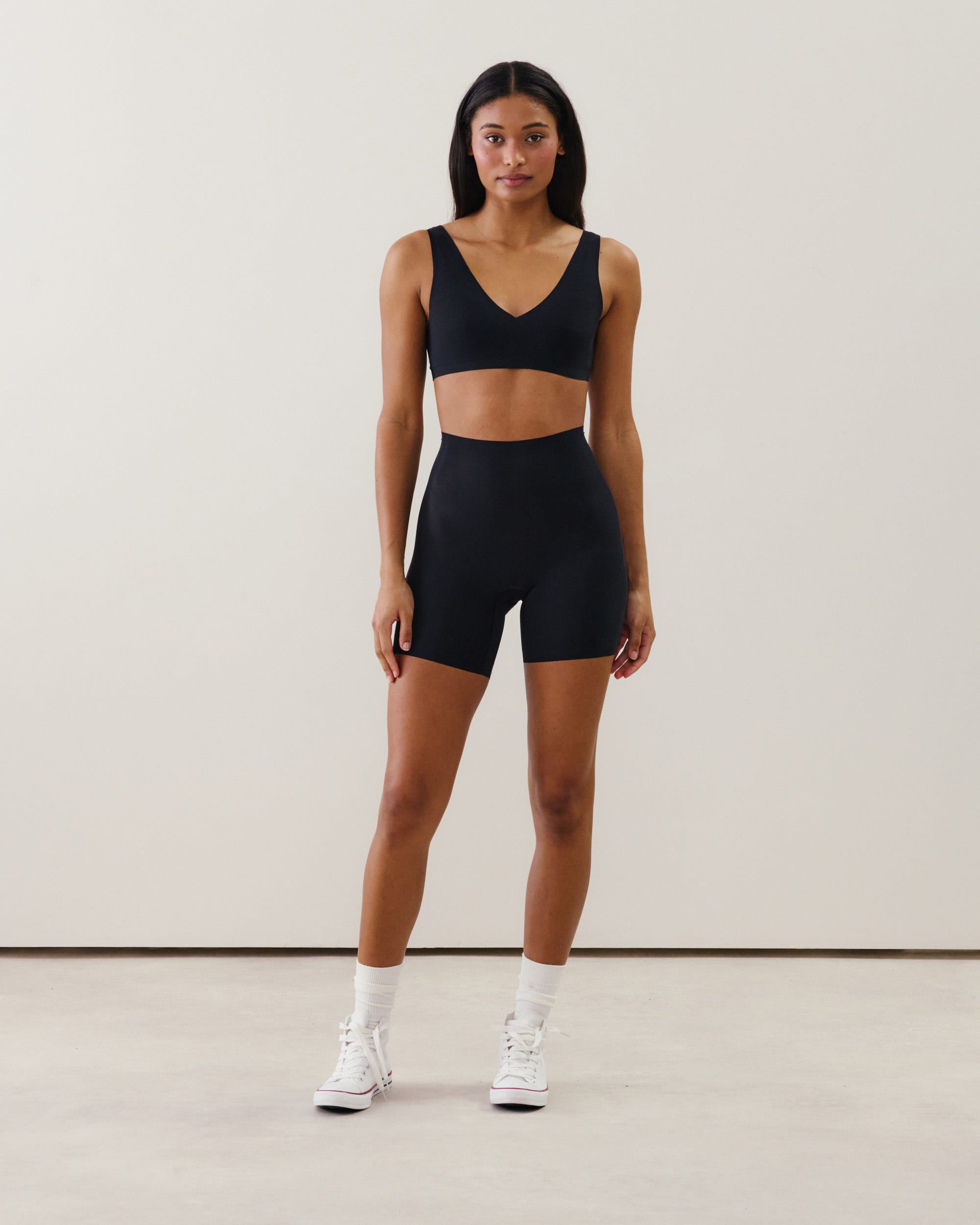 Shorty Sans Coutures Noir Simone Pérèle Les Invisi'Bulles - Taille 1, Microfibre - Neuf Avec étiquettes
