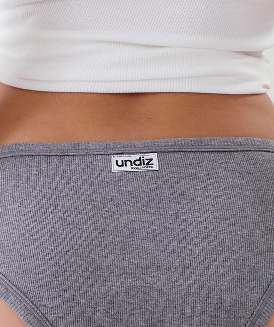 Flux moyen - Culotte menstruelle en coton;