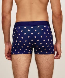 Printed microfiber boxer bears;