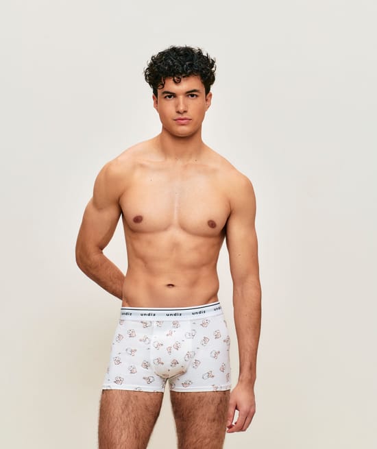 Boxer en coton motifs lapins;