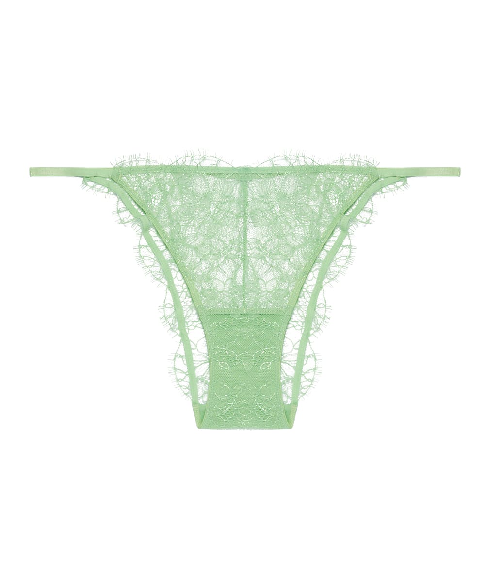 Lace thong;