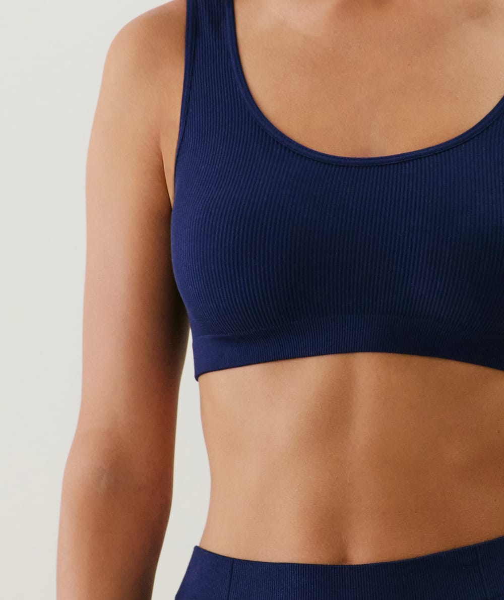 Sujetador top seamless;