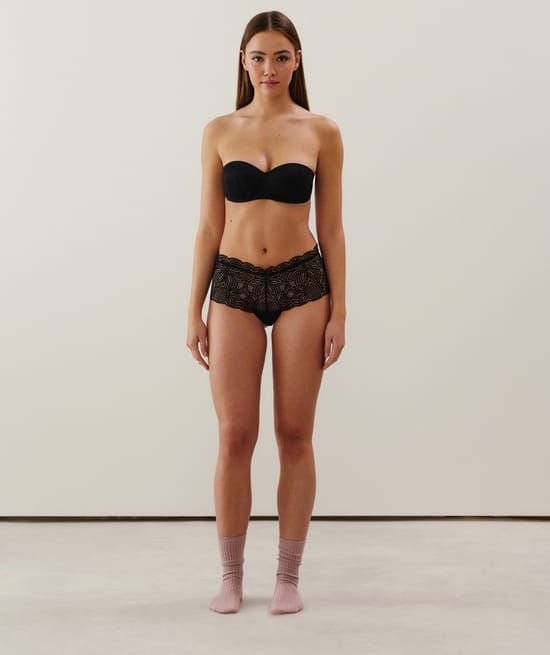 Kanten bandeau beha;