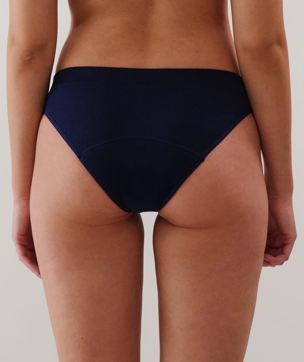 Flux moyen - Culotte menstruelle en microfibre;