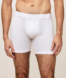 Cotton long boxer shorts;