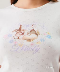 Pointelle top Thumper;