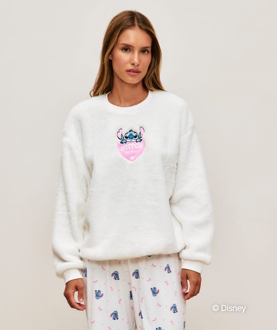 Sweat en fausse fourrure Stitch;