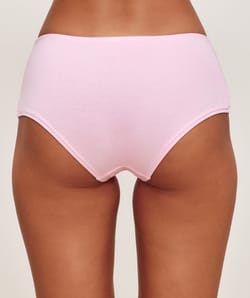 Set of 3 cotton patterned shorties;