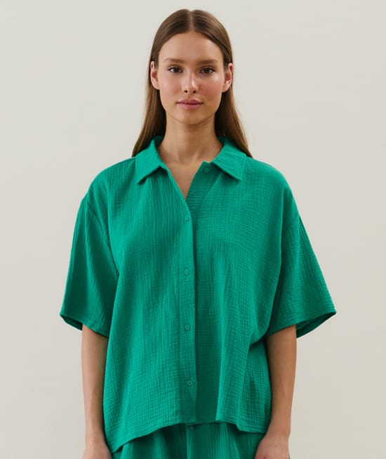 Chemise en coton;