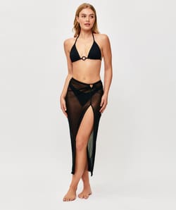 Jupe en mesh bijou c&oelig;ur;